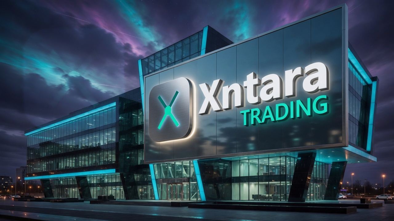 Xntara headquarters at night