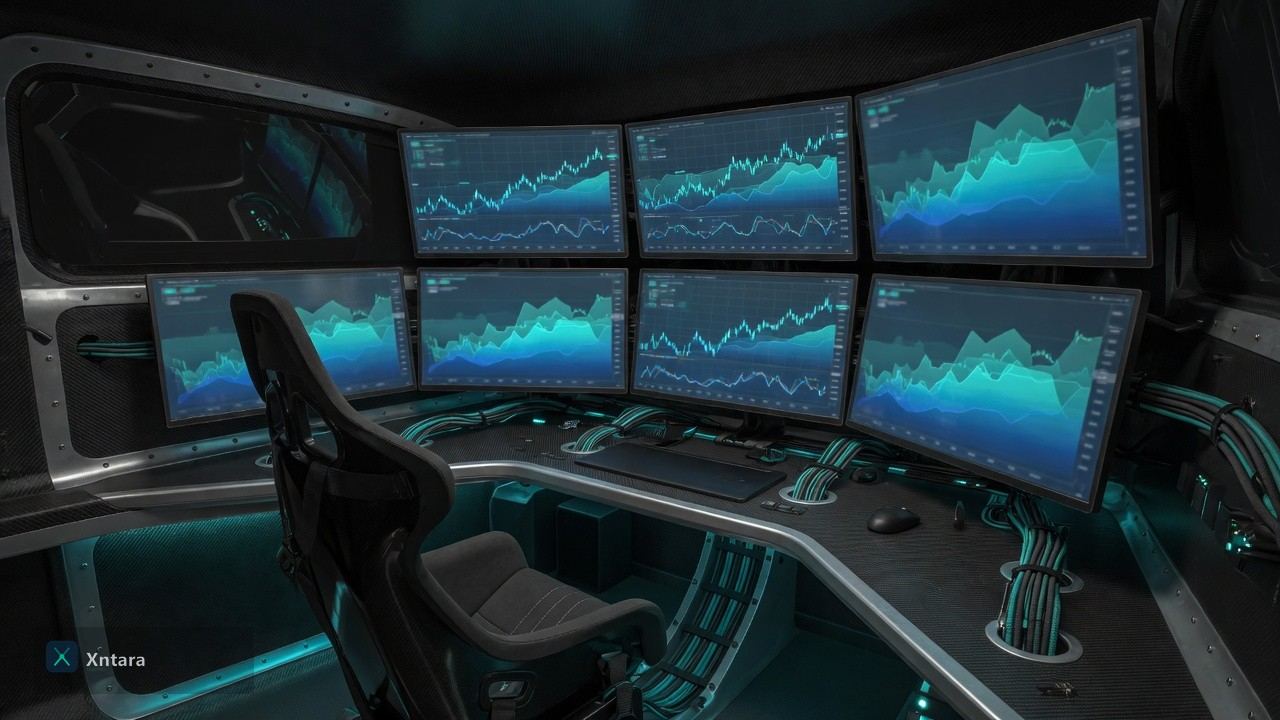 Bureau multi-écrans